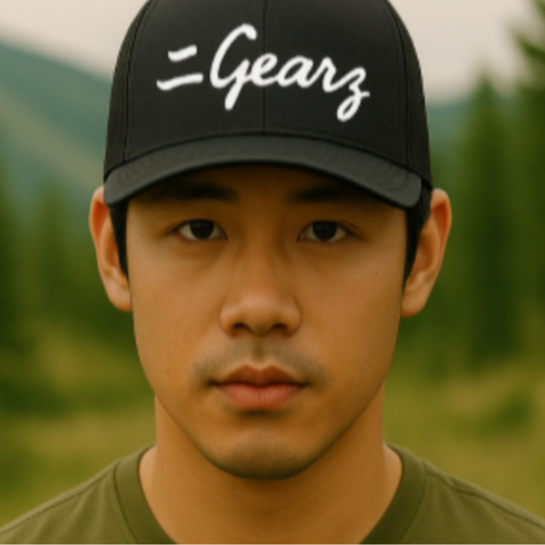 2Gearz trucker baseball cap with detachable 4" round pouch and free bandana