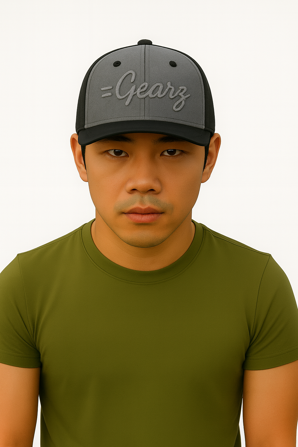 2Gearz trucker baseball cap with detachable 4" round pouch and free bandana