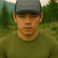 2Gearz trucker baseball cap with detachable 4" round pouch and free bandana