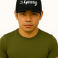 2Gearz trucker baseball cap with detachable 4" round pouch and free bandana