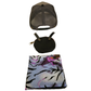 2Gearz trucker baseball cap with detachable 4" round pouch and free bandana